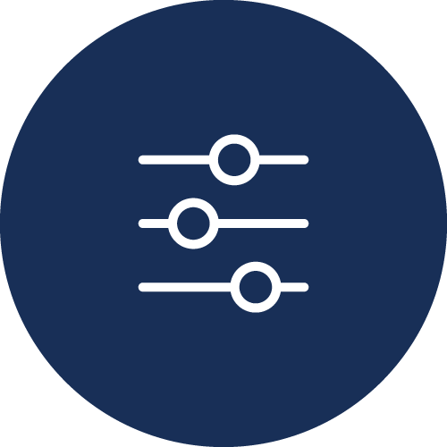 Execution flexibility — controls icon