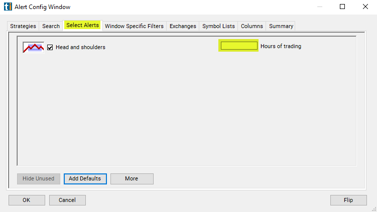 Easily Spot Stocks with Head and Shoulder Patterns Using Scans