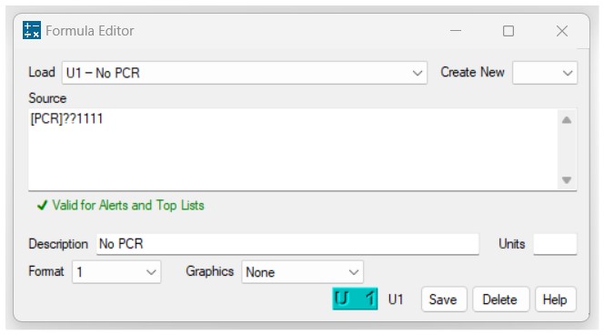 Custom Filter Formula for No Put/Call Ratio