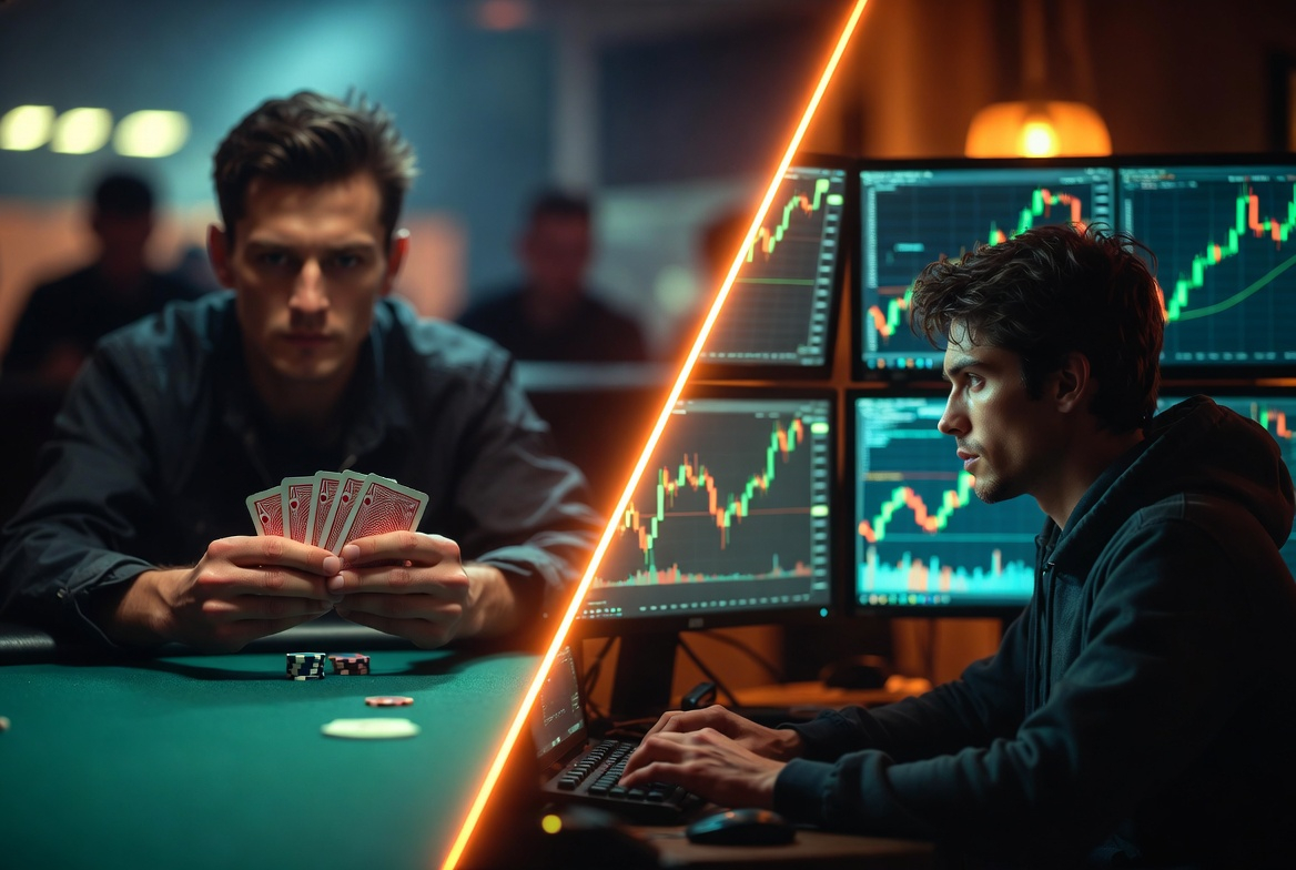 trading and poker